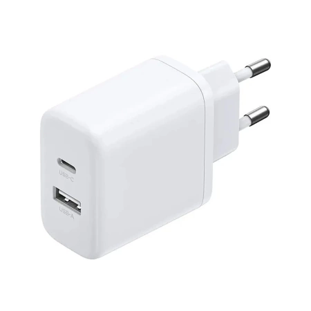 Ugreen X227 20W GaN Wandladegerät 1x USB-A 1x USB-C - Weiß