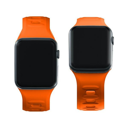 3MK Silicone Watch Strap pomarańczowy/ orange dla Apple Watch 38/40/41mm