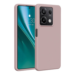 Nakładka Etteri Silicone Case do Xiaomi Redmi Note 13 5G jasnoróżowa
