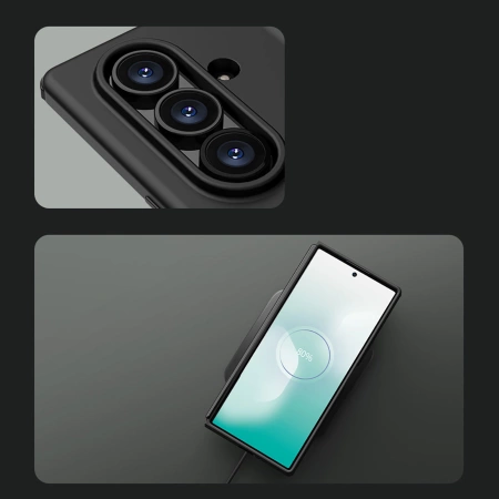 Etui Nillkin Flex Pure Fold na Samsung Galaxy Z Fold 7 z miejscem na S Pen - czarne