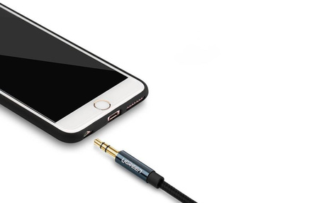 Ugreen Audiokabel AUX Miniklinke gerade 3,5 mm 2m blau (AV112)