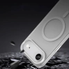 Etui Magnetic Abrasive na iPhone 17 Air kompatybilne z MagSafe - matowe białe