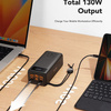 Bateria zewnętrzna (Powerbank) VEGER Tank Boost - 56 000mAh LCD Quick Charge PD 130W czarny (W5001C)
