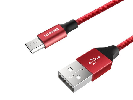 BASEUS kabel USB do Apple Lightning 8-pin 1,5A Yvien CALYW-C09 3m czerwony