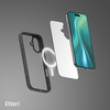 Nakładka Etteri Matt Mag do iPhone 16 Plus 6,7" czarna