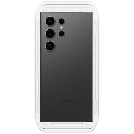 Spigen Glas.tR EZ Fit Privacy gehärtetes Glas für Samsung Galaxy S24 Ultra - 2 Stk.