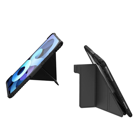 Nillkin Bumper Ledertasche Pro für iPad Air 13&quot; (2024) - Schwarz