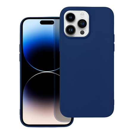 Futerał SOFT do IPHONE 14 PRO MAX ciemny niebieski