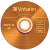 Płyta DVD-R Verbatim COLOUR SLIM 4.7GB   16X 5szt wielokolorowy 43557