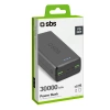 Powerbank SBS TTBB30000PD20K 30000 mAh 2 x USB-C 2 x USB-A - czarny