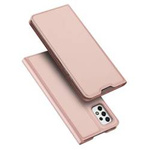 Case SAMSUNG GALAXY A53 5G with a Flip Dux Ducis Skin Leather light pink
