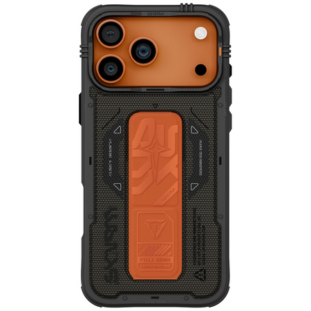 Etui Skinarma Phantom do iPhone 17 Pro   Max Magnetic Charging + Grip Stand oliwkowy