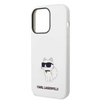 Karl Lagerfeld Silicone NFT Choupette - Etui iPhone 14 Pro (biały)