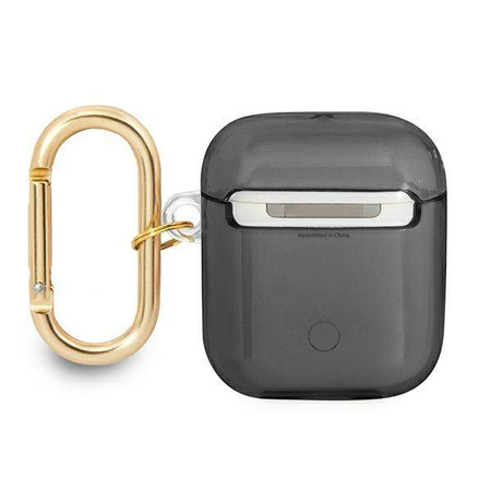Etui APPLE AIRPODS Guess AirPods Strap Collection (GUA2HHTSK) czarne