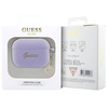 Guess GUAP2LSCHSU AirPods Pro 2 cover purple/purple Silicone Charm Heart Collection