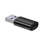Baseus Ingenuity Series Mini przejściówka adapter USB 3.1 OTG do USB Typ C czarny (ZJJQ000101)