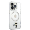 Karl Lagerfeld IML NFT Karl & Choupette Magsafe - Etui iPhone 14 Pro Max (przezroczysty)