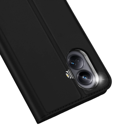 Dux Ducis Skin Pro Hülle für Realme 10 Pro Flip Card Wallet Stand Schwarz