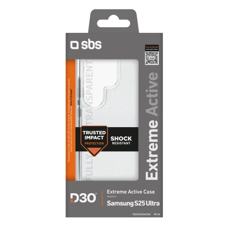 D3O Cover Samsung S25 Ultra, transparent