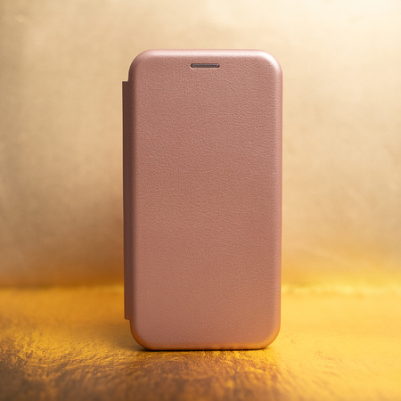 Etui Smart Diva do Honor Magic 7 Lite różowo-złote