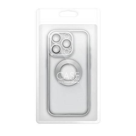 Futerał GLAM do IPHONE 16e (SE 4 2025) srebrny