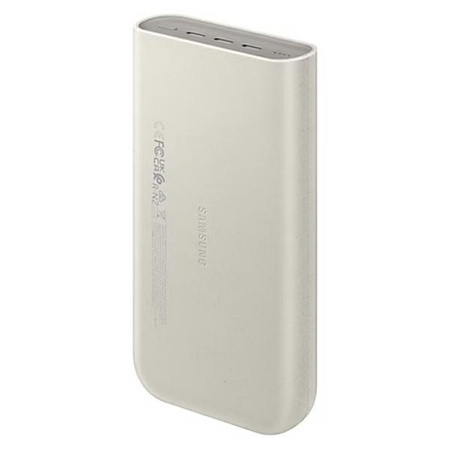 Powerbank Samsung EB-P4520XUEGEU 20000 mAh 3x USB-C 45W SFC - beżowy