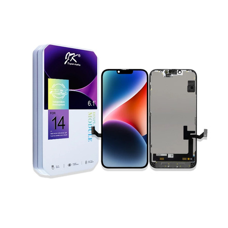 MODUŁ WYŚWIETLACZ LCD IPHONE 14 JK EKRAN DOTYKOWY DOTYK BOX