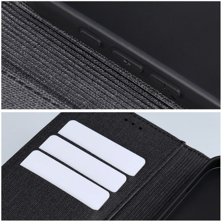 Kabura GOMMA Book do SAMSUNG A13 5G / A04S czarny