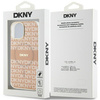 DKNY DKHMP15MHRHSEP iPhone 15 Plus / 14 Plus 6.7" różowy/pink hardcase IML Mono & Stripe MagSafe
