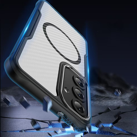 Nakładka Defender Carbon Mag do Samsung Galaxy S25 Plus czarna