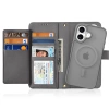 Dux Ducis Lawa Leather Case for iPhone 16 - Gray
