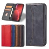 Magnet Fancy Case Hülle für iPhone 14 Pro Flip Cover Wallet Ständer schwarz