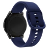 Silicone Strap TYS band for Samsung Galaxy Watch 40 / 41 / 42 / 43 / 44 mm - dark blue