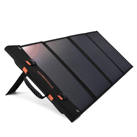 Choetech ładowarka solarna składana 120W 1 x USB Typ C / 2 x USB Typ A (SC008)