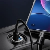 Baseus Tiny Star PPS mini inteligentna ładowarka samochodowa USB 30W Quick Charge 3.0 szary (VCHX-A0G)
