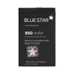 Battery Li-Ion for NOKIA 5310 / 6600F / 7210S / 7310S 950mAh Blue Star