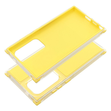 Futerał MATRIX do SAMSUNG S25 Ultra żółty