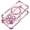 Futerał ANTISHOCK ELECTRO do IPHONE 16 Pro kompatybilny z MagSafe purpurowy