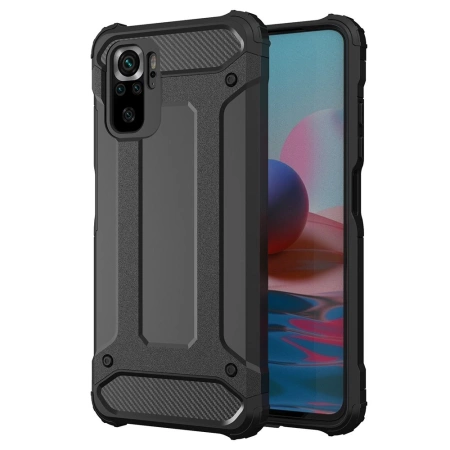 Hybrid Armor gepanzerte Hybridhülle Abdeckung Xiaomi Redmi Note 11 Pro+ 5G (China) / 11 Pro 5G (China) / Mi11i HyperCharge / Poco X4 NFC 5G schwarz