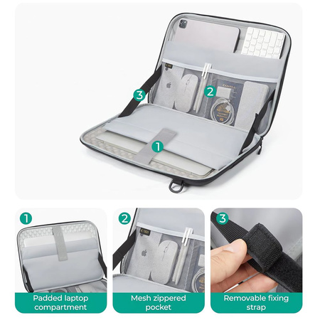 TECH-PROTECT RANGER-X TACTICAL LAPTOP 15-16 BLACK