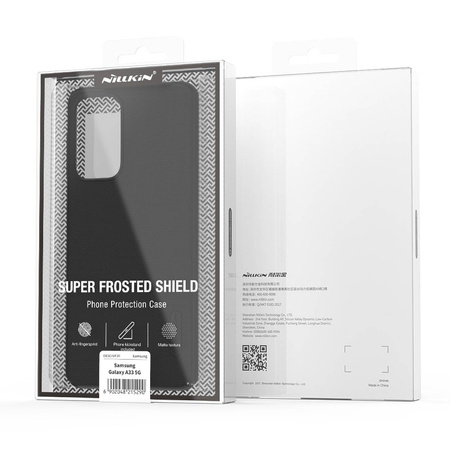 Nillkin Super Frosted Shield Pro strapazierfähige Hülle für Samsung Galaxy A33 5G schwarz