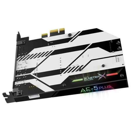 Creative Karta dźwiękowa Sound Blaster   X AE-5 Plus czarny/black PCI-e
