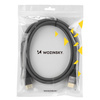 Wozinsky kabel HDMI 2.1  8K 60 Hz 48 Gbps / 4K 120 Hz / 2K 144 Hz 1m srebrny (WHDMI-10)