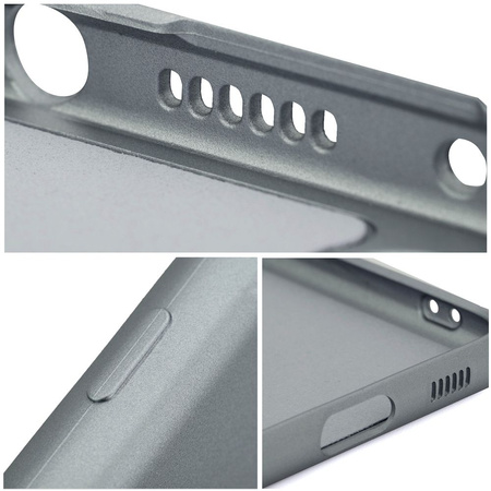 Futerał METALLIC do IPHONE 16 Pro Max szary
