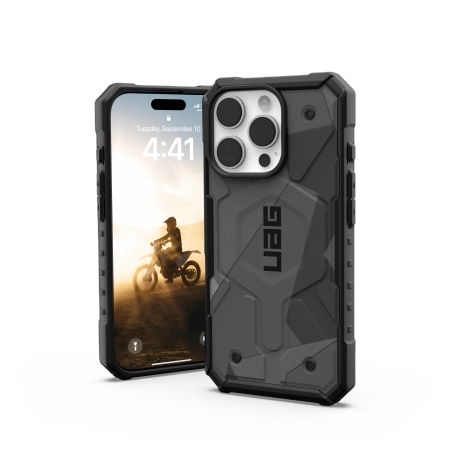 UAG Pathfinder SE Magsafe iPhone 16 Pro Case - Gray