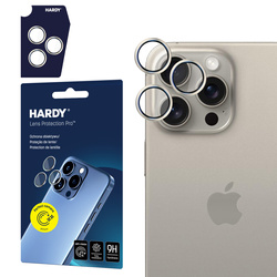 Apple iPhone 15 Pro - HARDY Lens Protection Pro Natural