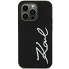 Karl Lagerfeld KLHCN61SKSVGK iPhone 11 / Xr 6,1" schwarz/schwarz Hardcase Silikon Signature