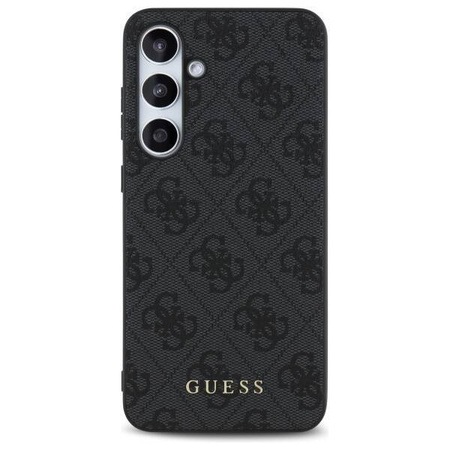 Oryginalne Etui GUESS hardcase 4G Metal Gold Logo GUHCS24FEG4GFGR do Samsung Galaxy S24 FE szary