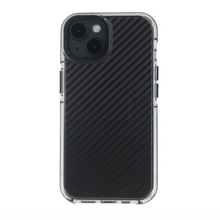 Nakładka Acrylic Carbon do iPhone 16e czarna