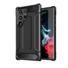 Hybrid Armor Case für Samsung Galaxy S25 Edge - Schwarz